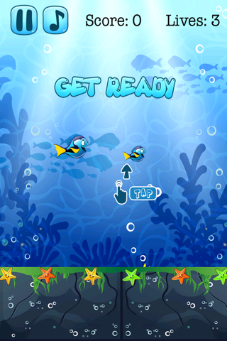 Jelly Fish Swim Rally- Escape Jellyfish Sponge Dive reef screenshot 2