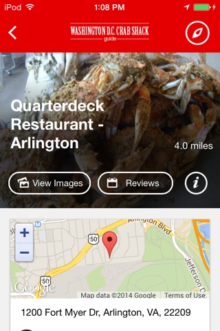 Washington D.C. Crab Shack Guide - the insider's guide to the best Chesapeake Bay blue crab and top crab cakes in DC screenshot 2