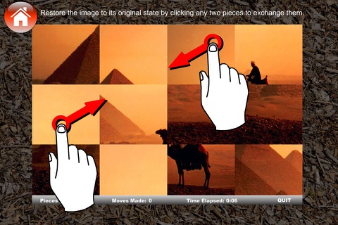 Tile Swap Puzzle (100 Wonders) screenshot 3