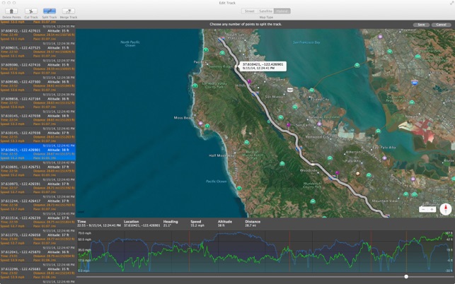 GPS Tracks on the Mac App Store
