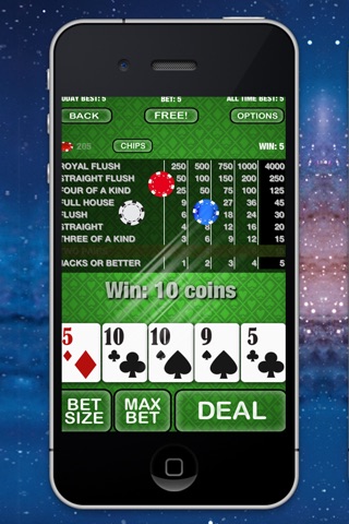 Ace Poker Addict: Free Classic Video Poker Card Game screenshot 3