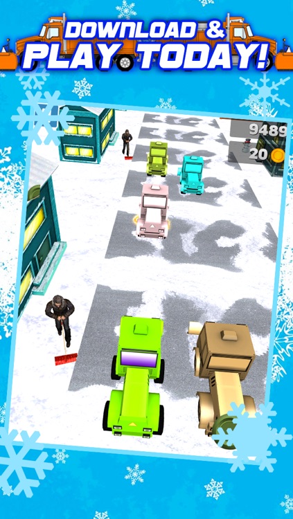 3D Snowplow City Racing and Driving Game with Speed Simulation by Best Games FREE screenshot-4