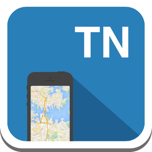 Tunisia offline map, guide, weather, hotels. Free GPS navigation. icon