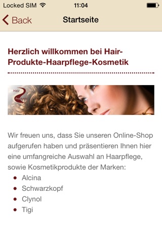 Hair-Produkte screenshot 2