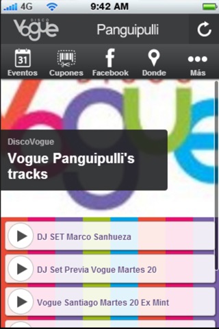 Vogue Panguipulli screenshot 2