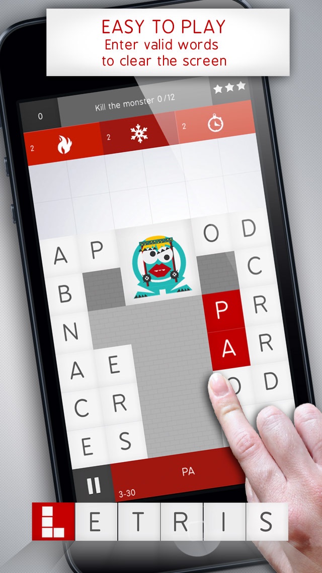 Letris 2: Word puzzle game screenshot 1