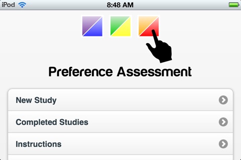 Preference Assessment screenshot 3