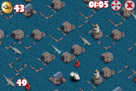 Shark On! Extreme Maze Game for the Monster Fisherman screenshot 2