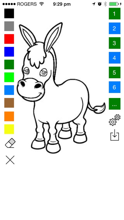 Horse Coloring Book For Kids - Learn to color and draw a pony!