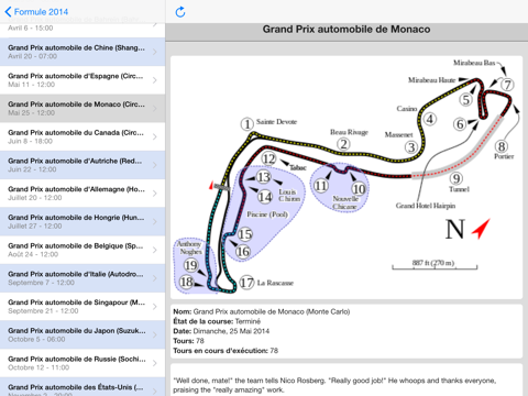 Screenshot #4 pour Formule 2015