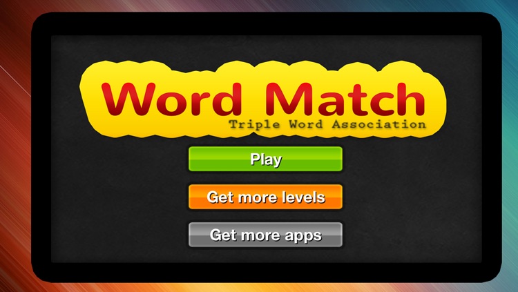Triple Word Match