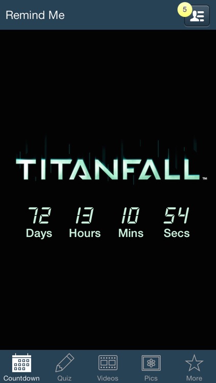 Countdown for Titanfall
