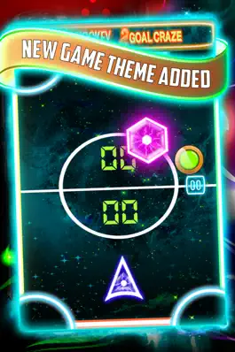 Game screenshot Glow Hockey 2 Goal Craze for iPhone and iPod apk