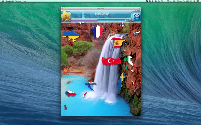 Screenshot #3 pour Geo World Deluxe – Géographie avec la prononciation pour les enfants