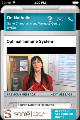 Sante Wellness Centre App screenshot 2