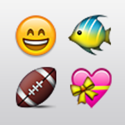 Emoji表情符号键盘 - 艺术文字, 笑脸图标, 彩色特殊符号, 文本字体, 适用于邮件, 短信, Facebook, Twitter和Viber