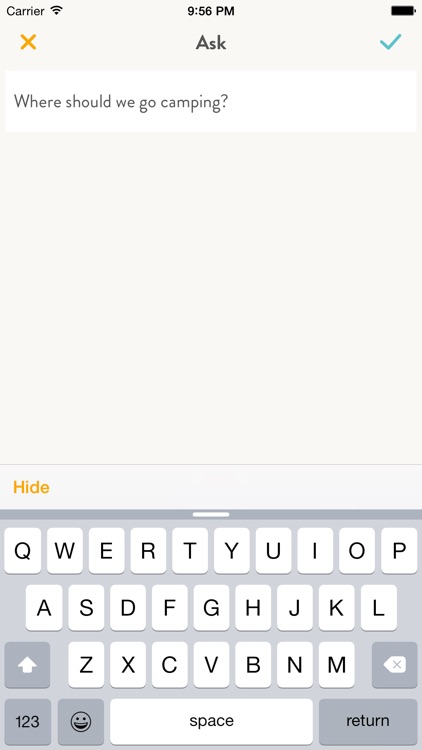 Query - Send quick surveys to your Facebook friends