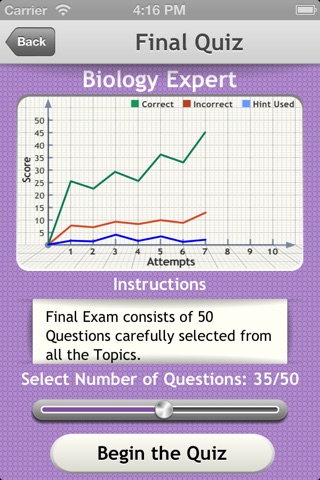 Biology Expert : Biotechnology Quiz FREE screenshot 3