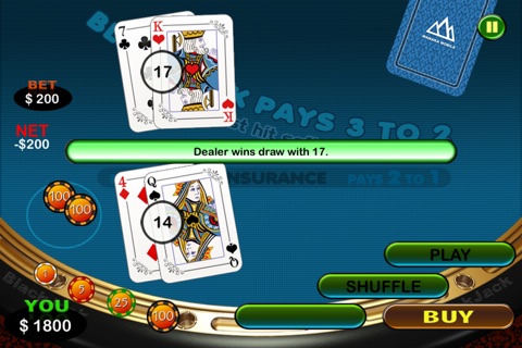 Blackjack 21 Pro - The Ultimate Training and Card Betting Casino Platform screenshot 4