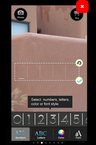 Modern House Numbers screenshot 3