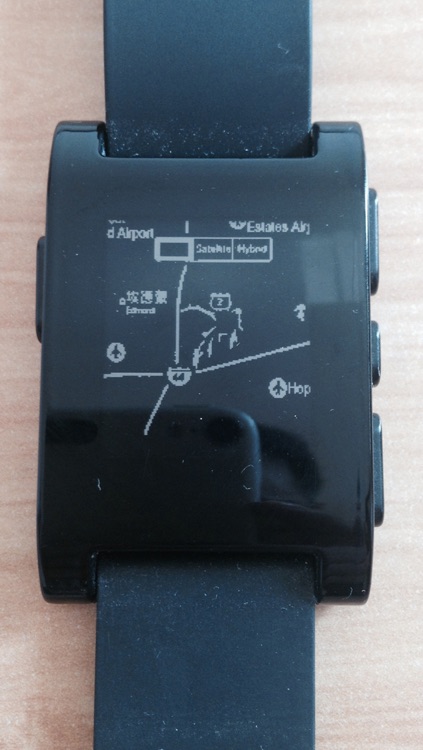 Pebble GPS Map Navigation - Pebble SmartWatch Navigator & Maps & Directions & Speeds