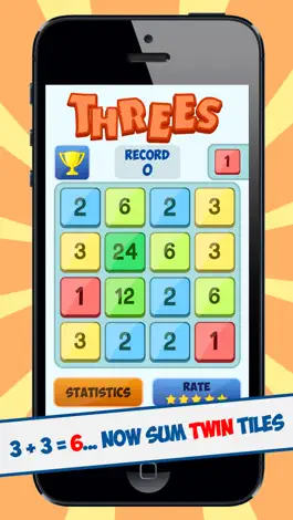 Game screenshot Threes Free apk