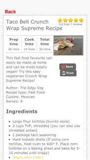 restaurant recipes iphone resimleri 4