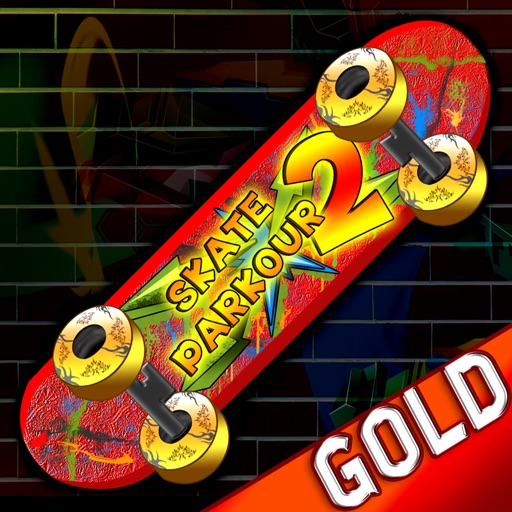 Skate Parkour Mania 2 : The City Riders - Gold Edition iOS App