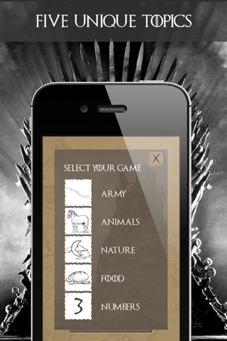 Eduxeso - Dothraki: matching pairs game for all Game of Thrones fans screenshot 3