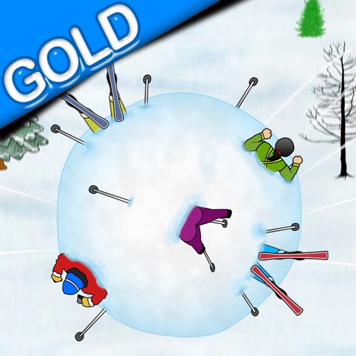 Winter Mountain Avalanche Snowball : Run like Hell in the snow - Gold Edition icon