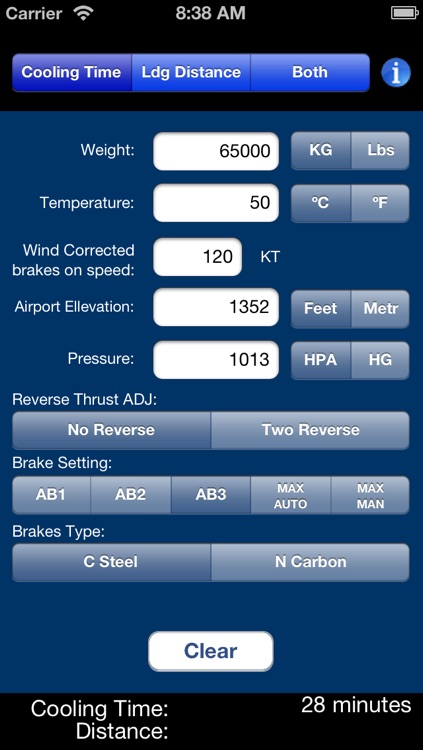 737-800 Performance Calculations