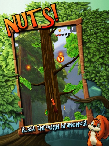 Screenshot #1 for Nuts!: Infinite Forest Run