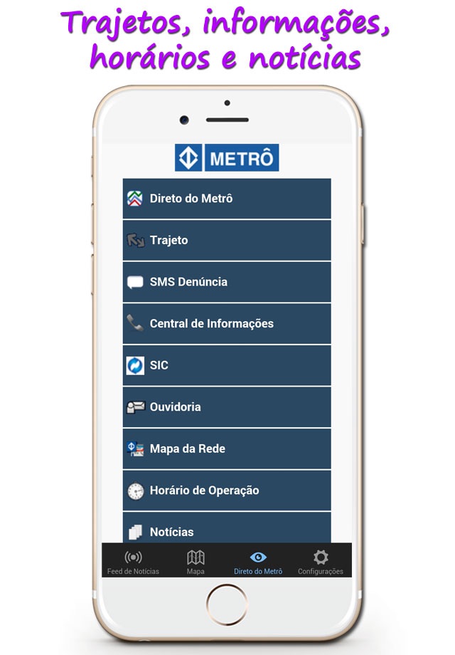 SampaTrilhos: Metrô e CPTM São Paulo screenshot 4