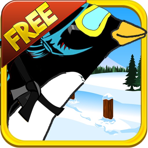 Tiny Ninja Penguin Dash Free Icon