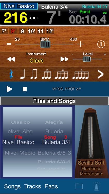 Flamenco Metronome Sevilla Soft