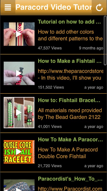 Paracord Video Tutorials - The Best Paracord Video Guide For Bracelets, Knots, Lanyards & Keychains!