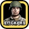 World War Of Heros Sticker Booth - Army Rangers Guy Gear