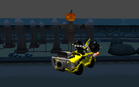 Halloween Parking 3D screenshot 2