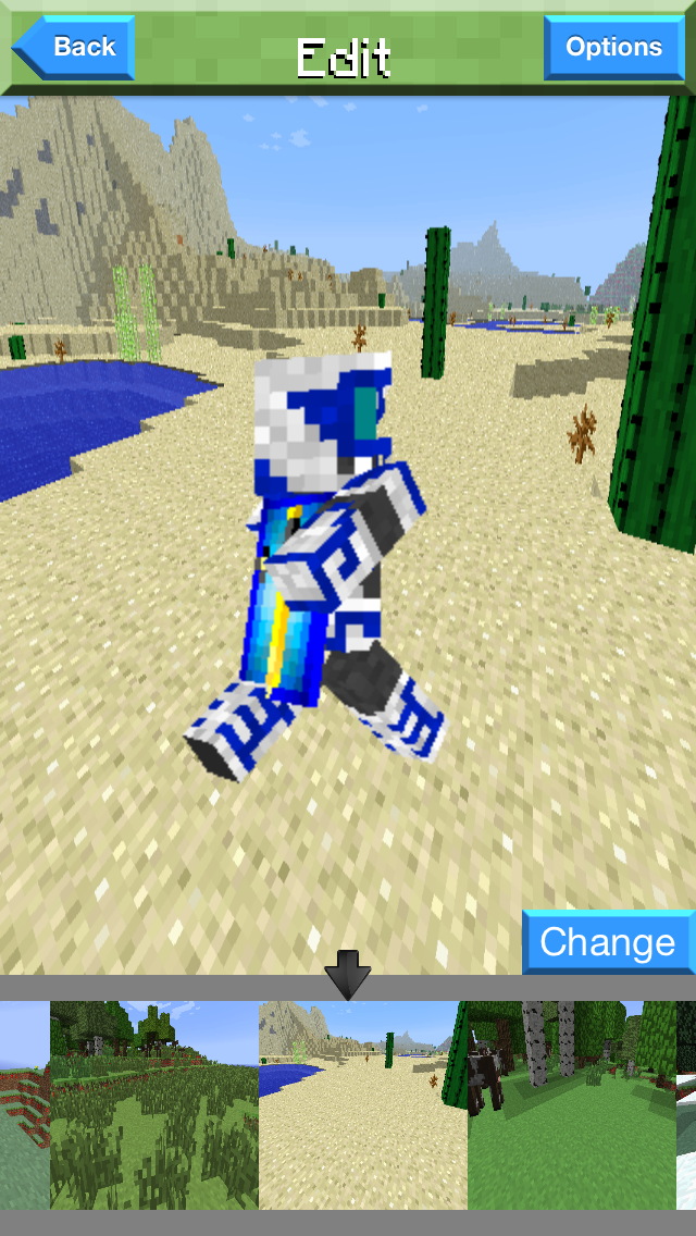 Skin Viewer Creator Pro for Minecraft Game Textures Skins Screenshot 3