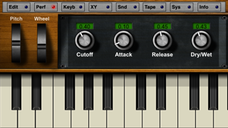 Screenshot #1 for NLog MIDI Synth