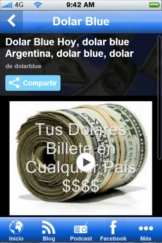 Dolar Blue App screenshot 3
