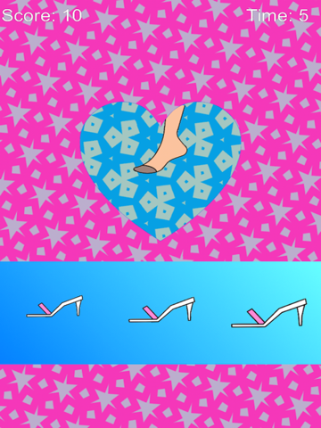 Accurate Choose Right Size Of High-heeled Shoes For Pretty Girl Free iPad screenshot