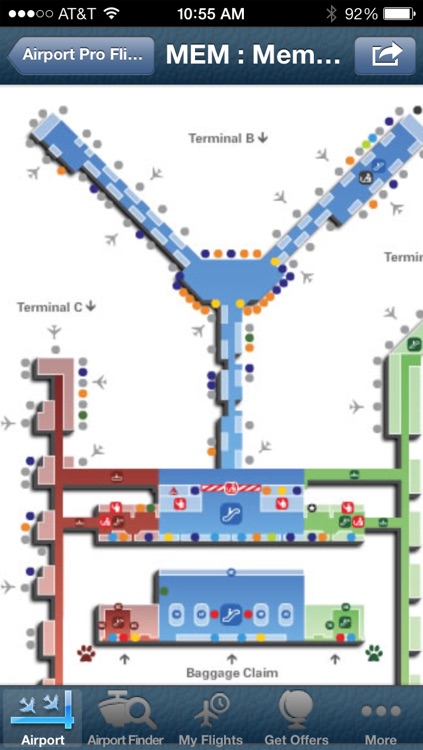 Memphis Airport + Flight Tracker screenshot-4