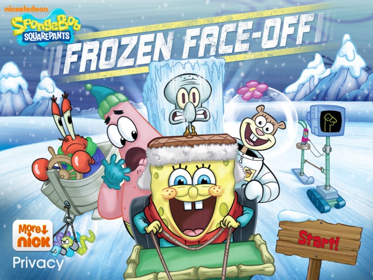 SpongeBob Frozen Face Off HD