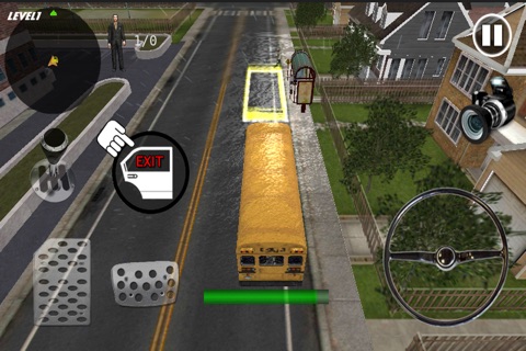 Crazy School Bus Driver 3D Plus screenshot 3