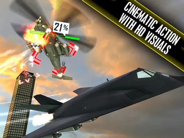 Benjamin Jet Fighters HD, game for IOS