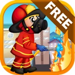 Fireman Rescue Rush - Run and jump over the fire