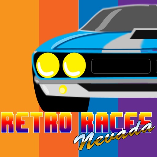 Retro Race Nevada Icon