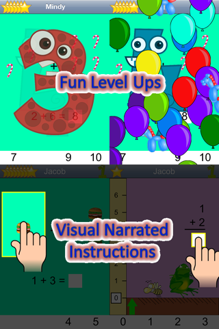 Kindergarten Addition (Math for PreK, Preschool, and Kindergarten Kids) screenshot 3