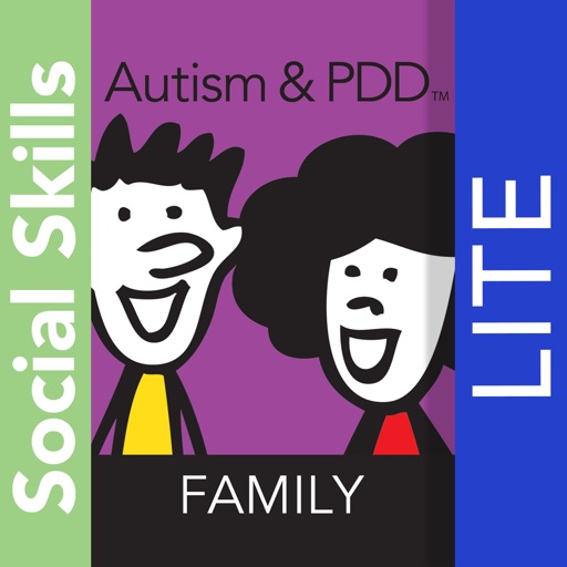 Autism & PDD Picture Stories & Language Activities Social Skills with Family LITE icon